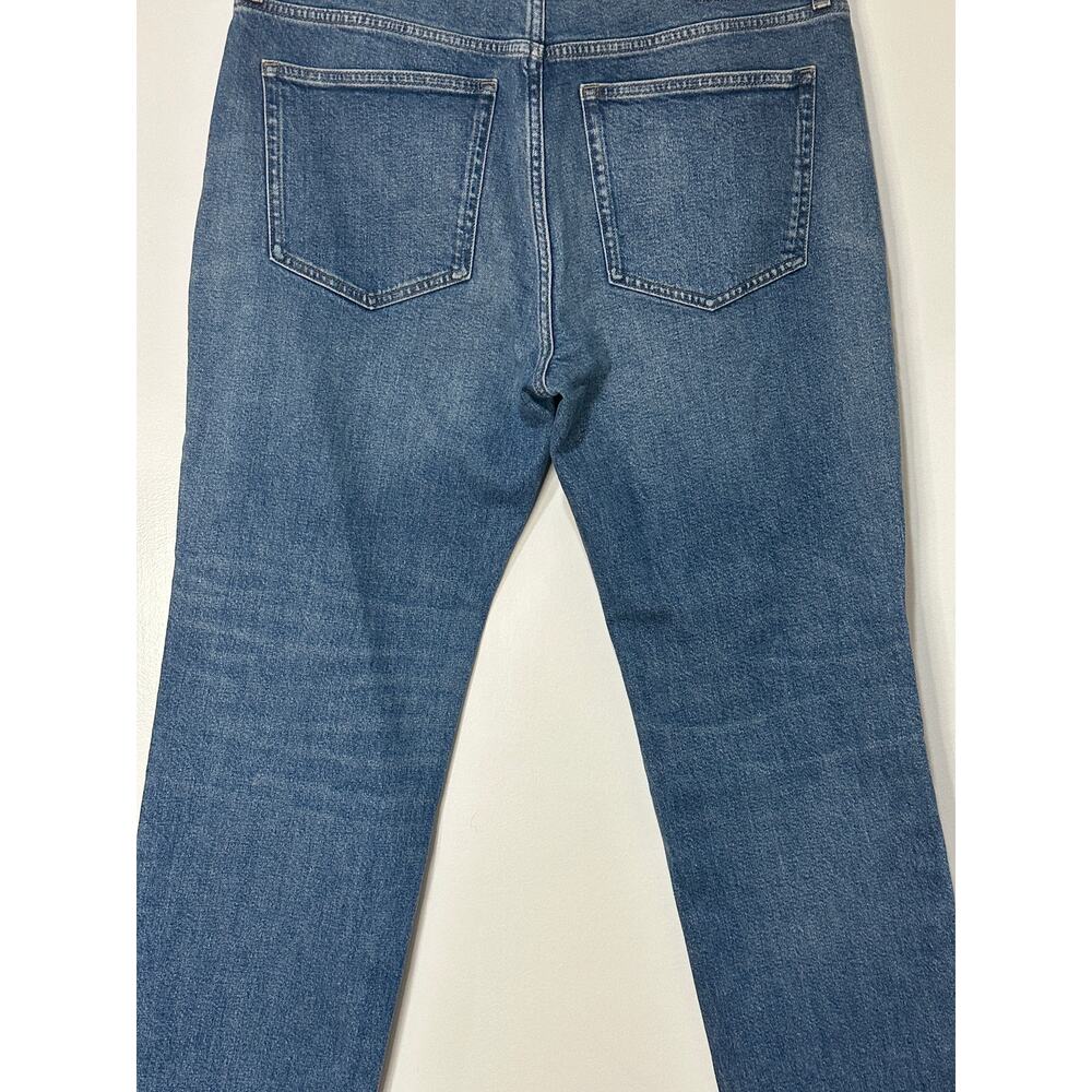 J. Crew Nipped Straight High Rise Jeans Semi-Stretch Charlotte Wash Size 30 NWT - Picture 14 of 16